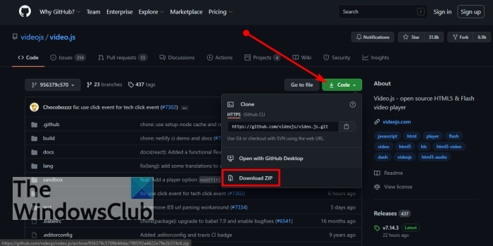 วิธีดูโค้ดและดาวน์โหลดไฟล์จาก GitHub