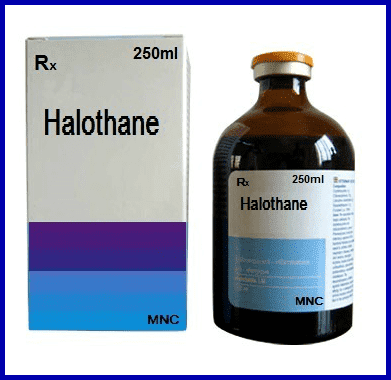 Halothane: General Anesthetic agent - Gafacom (For health. For knowledge)