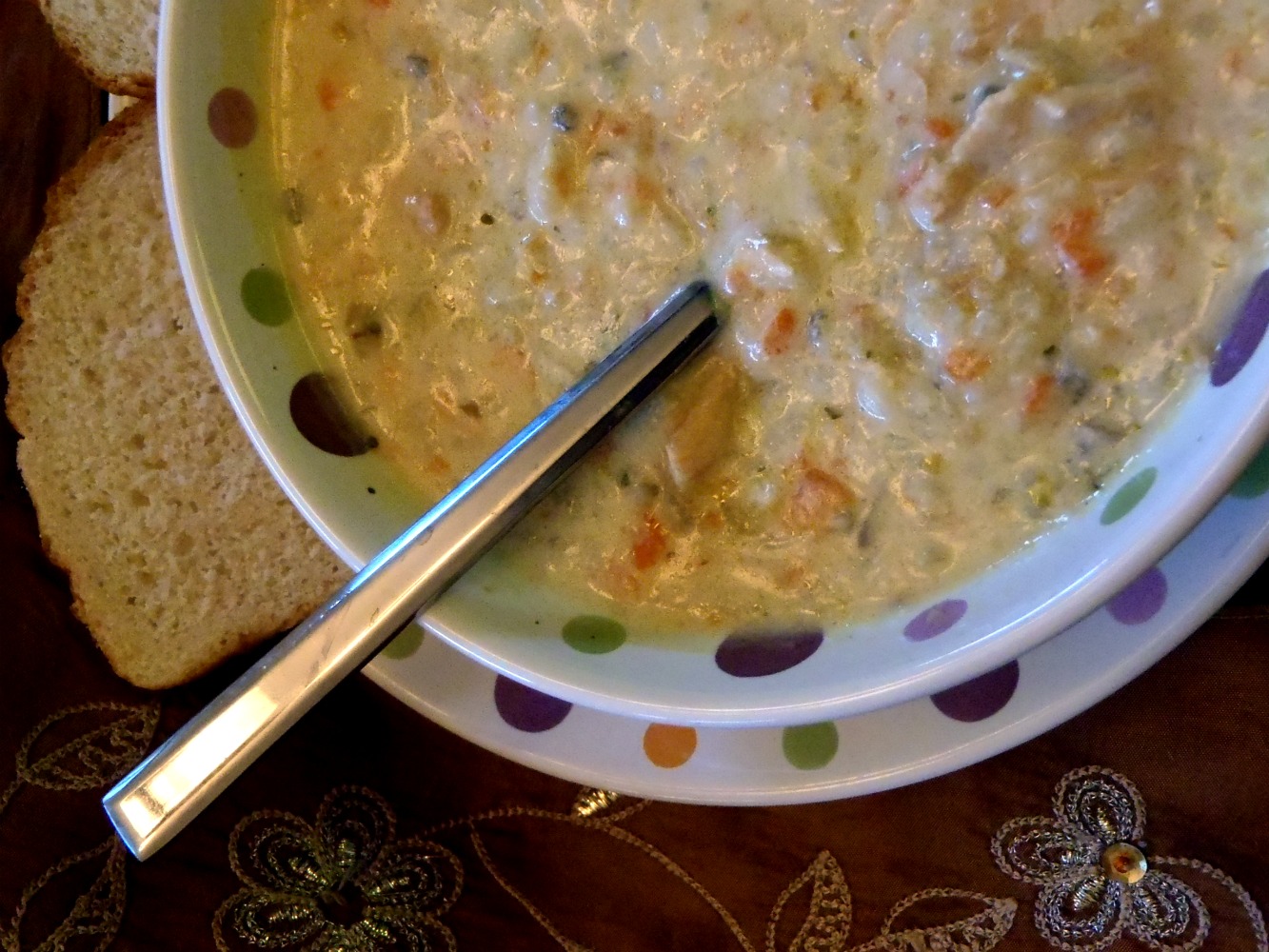 Macke Monologues Chicken and Wild Rice Soup A Freezer Meal