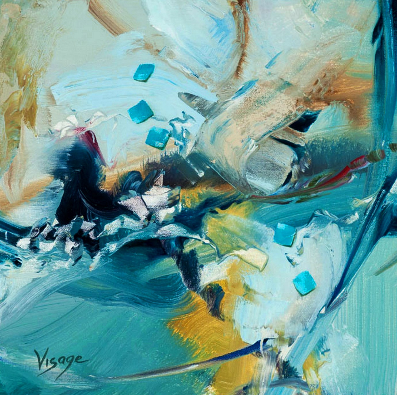 El arte es su máxima expresión : Pintura Abstracta al Óleo, Vie Dunn ...