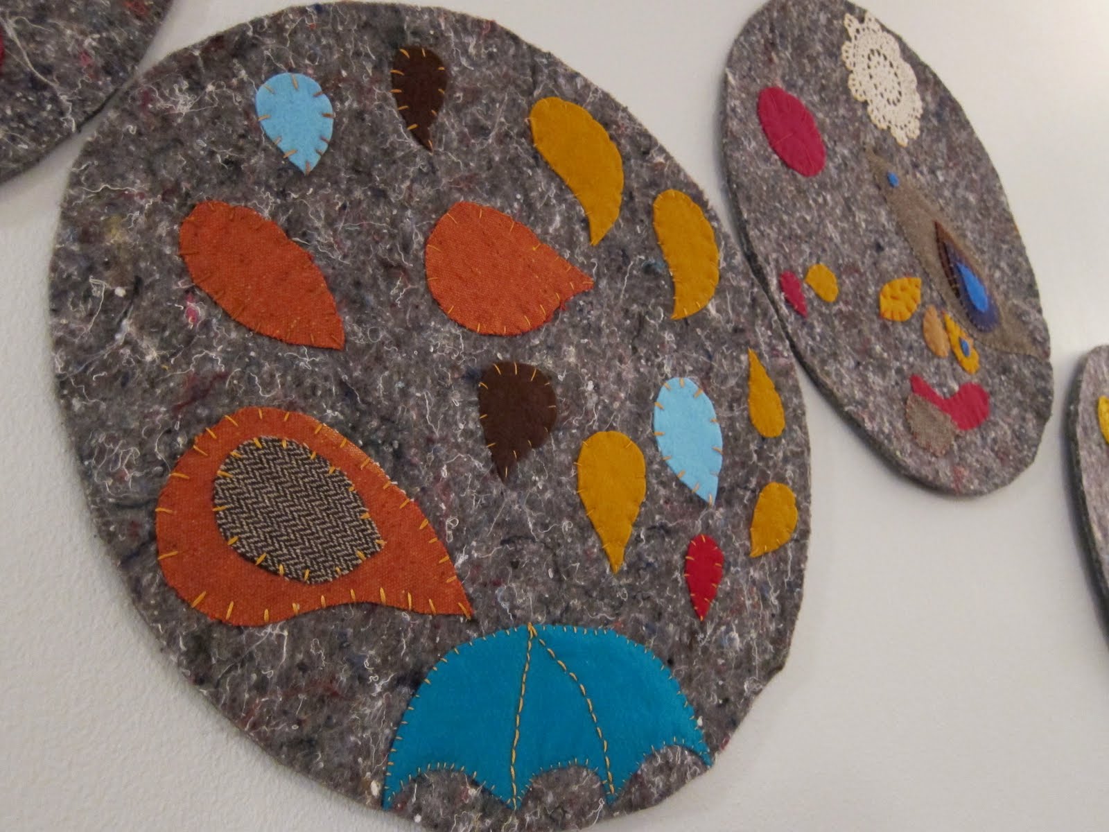 Refashion Co-op: Recycled Fabric Wall Art project