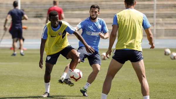 Málaga, Pacheco retorna a la dinámica del equipo