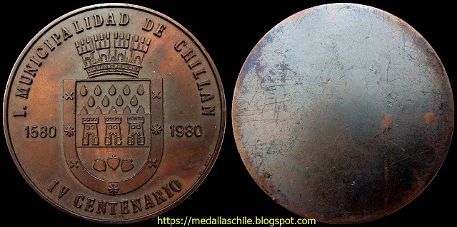 Medalla Chillán 400 Años
