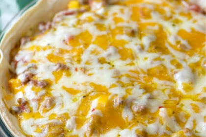 MEXICAN PIZZA CASSEROLE