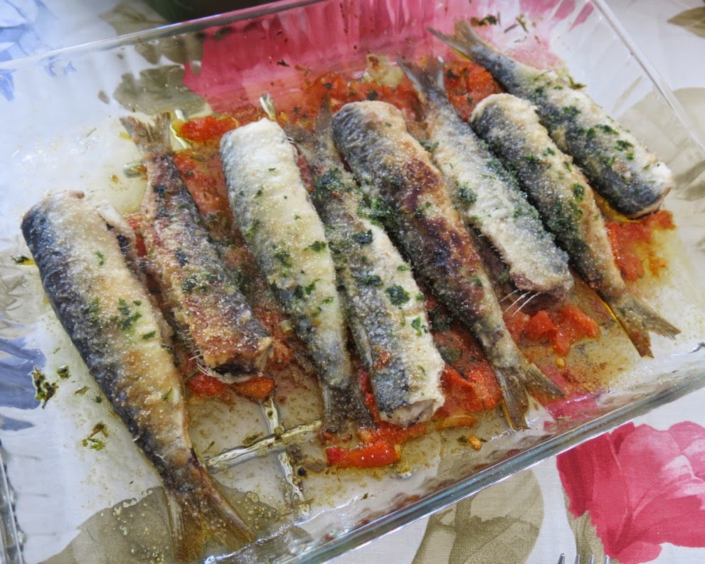 Cuinejar Sardines al forn