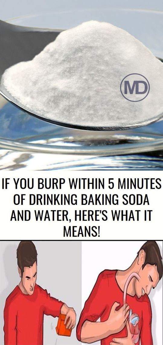 If You Burp Within 5 Minutes Of Drinking Baking Soda And Water, Here’s