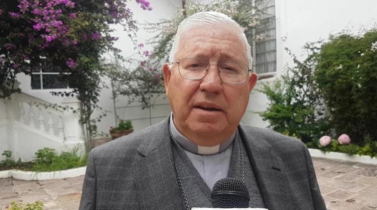 Monseñor Jesús Juarez arzobispo católico de Sucre / LOS TIEMPOS