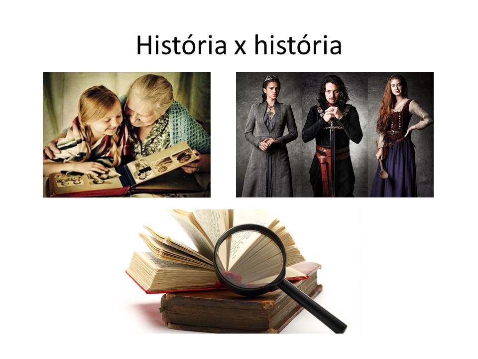 Ainda há tempo O que é História (Profª Andrielly)