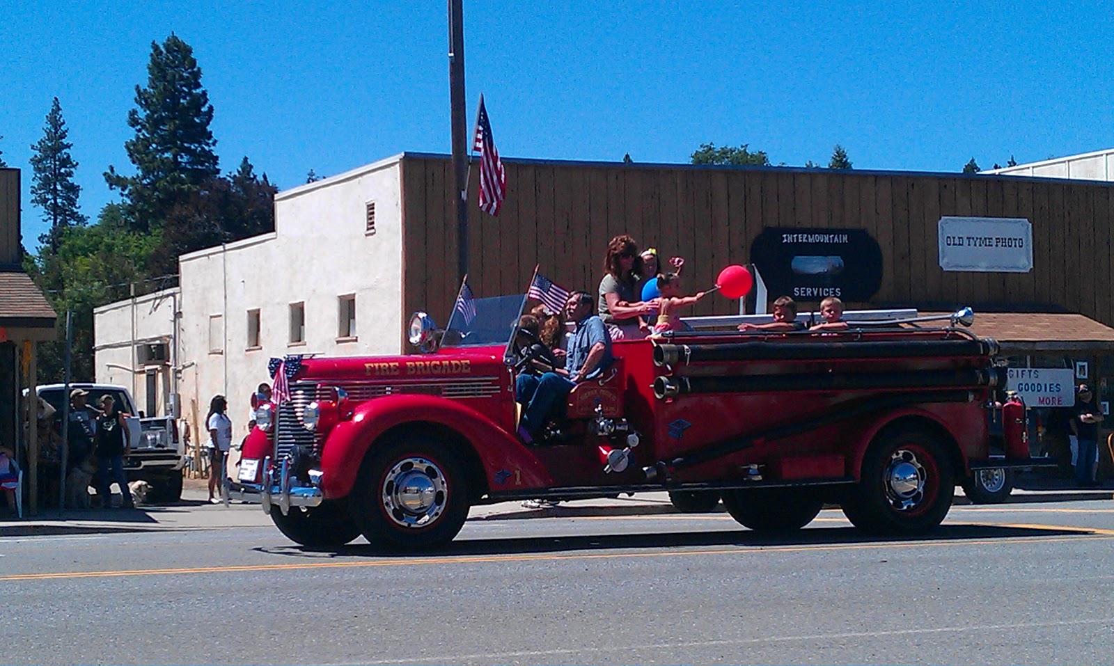 The Chapman Family Burney Basin Days Parade