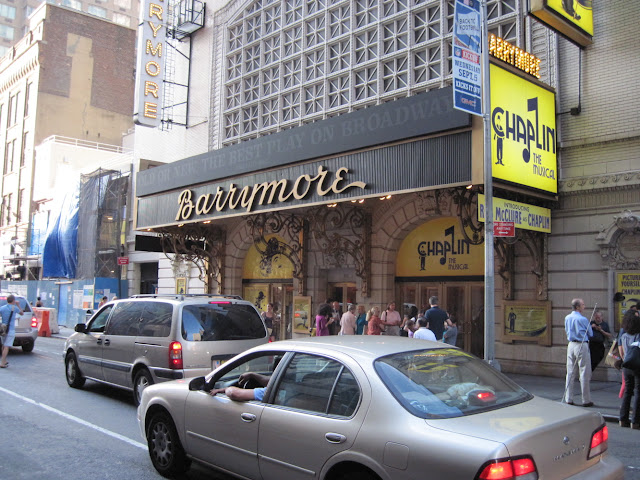 Chaplin The Musical is playing at the Old New York theater the Barrymore