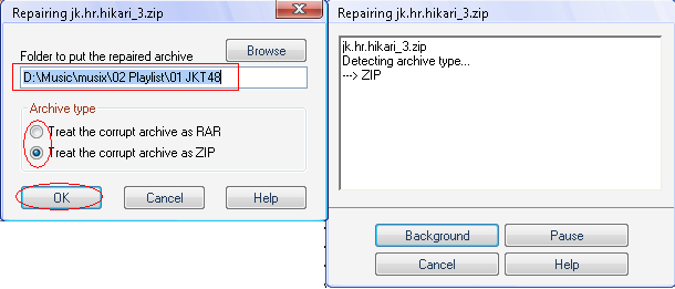 Cara Agar File Zip Tidak The Archive Is Either In Unknown Format Or Damaged