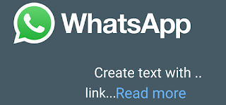 WhatsApp 'Read more'