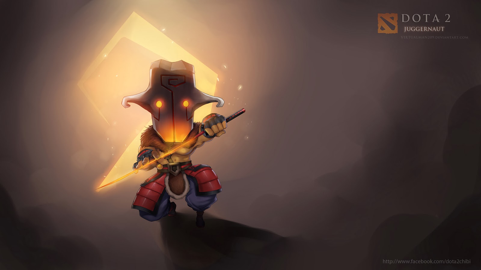 Dota 2 Wallpapers: Dota 2 Wallpaper - JUGGERNAUT Chibi 