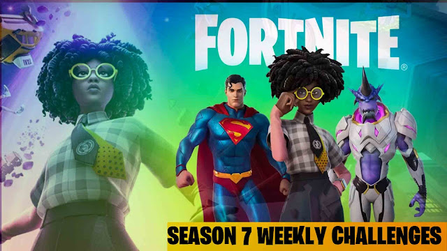 Fortnite Season 7 Weekly Challenges