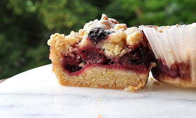 Kirschcrumble Törtchen