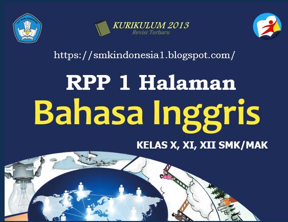 Rpp Bahasa Inggris 1 Lembar Kelas X Xi Dan Xii Smk Smk Indonesia 1