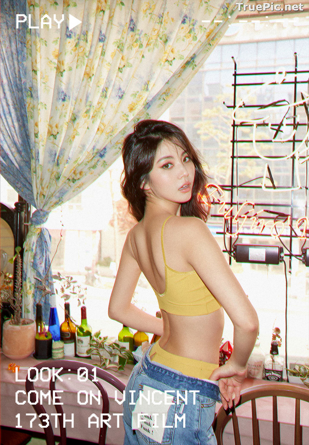 Image Korean Fashion Model - Lee Chae Eun (이채은) - Come On Vincent Lingerie #1 - TruePic.net - Picture-1
