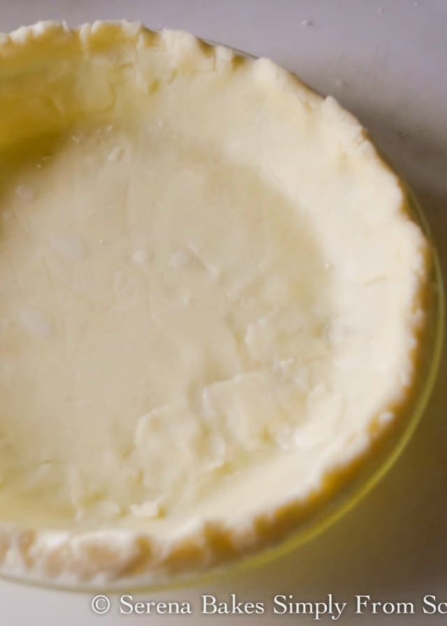 Shaped Gluten Free Pie Crust Shell from Serena Bakes Simply From Scratch.