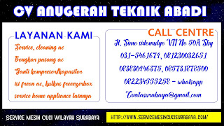 Service Mesin Cuci Wilayah Surabaya
