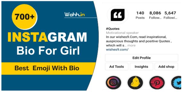 Latest 700+ Stylish "Instagram Bio For Girl"  2023 👉 Best Instagram bio ideas for girls 🌻