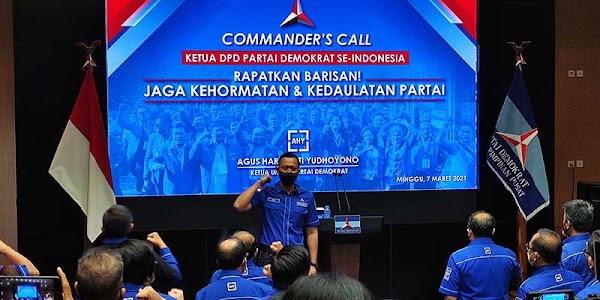 Serukan Lawan Moeldoko, AHY: Dosa Bagi Kita Kalau Diam Saja