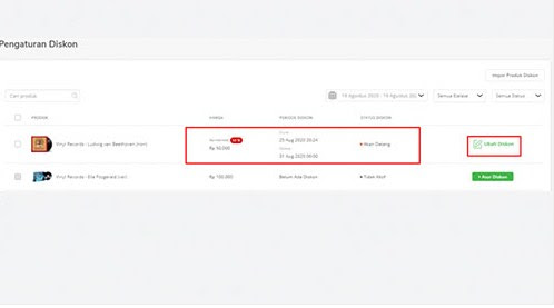 Cara Membuat Harga Coret Diskon di Tokopedia, Berikut Caranya - ShobatAsmo