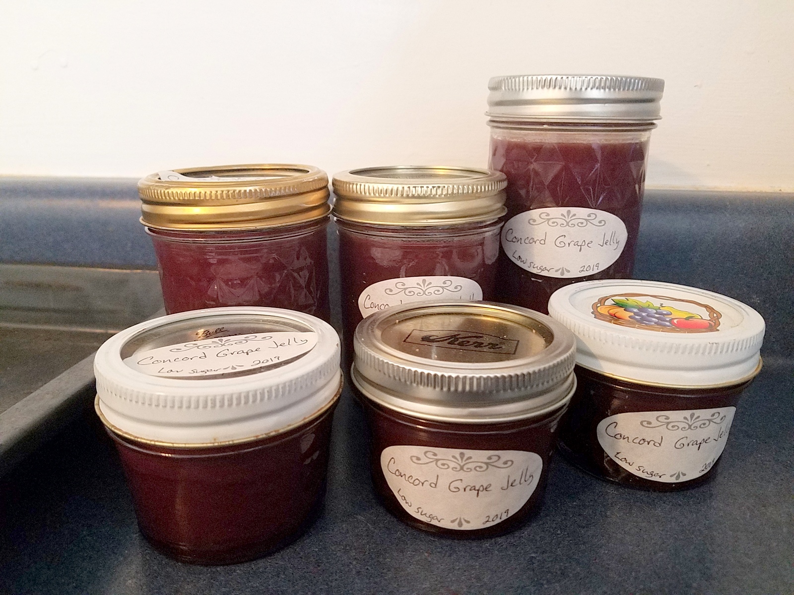 Desert Survivor Homemade Concord Grape Jelly New Recipe