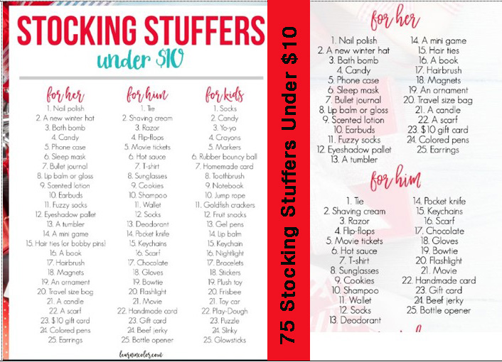 $10 stocking stuffers
