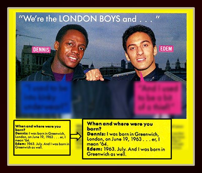 Aninhahy Dance: 25 anos sem Edem & Dennis : A história dos London Boys