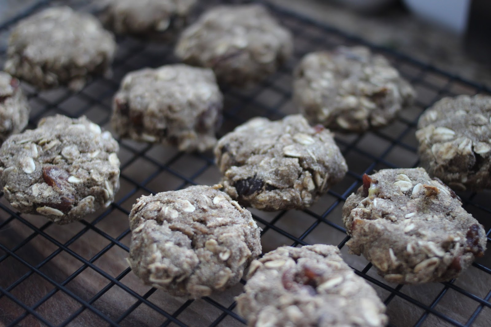 Running Girl Health and Fitness Breakfast Cookies Buckwheat Banana