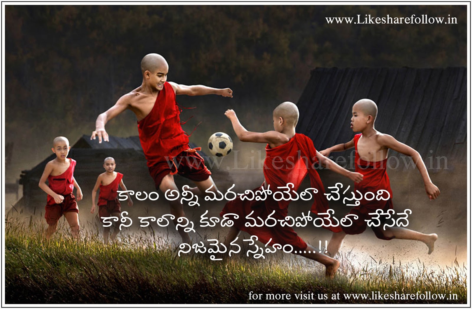best friendship quotes messages in telugu | Like Share Follow