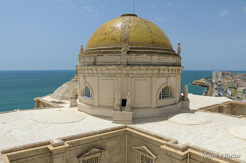 Vistas desde la Torre del Reloj de Cádiz