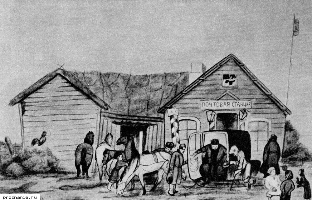 Хозяйка хлопочущая в избе не слышала как во двор въехала телега с сеном схема