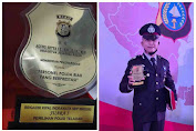Anggota Polres Inhu Ripal Indrawata Juara 1 Polisi Teladan Se-Polda Riau