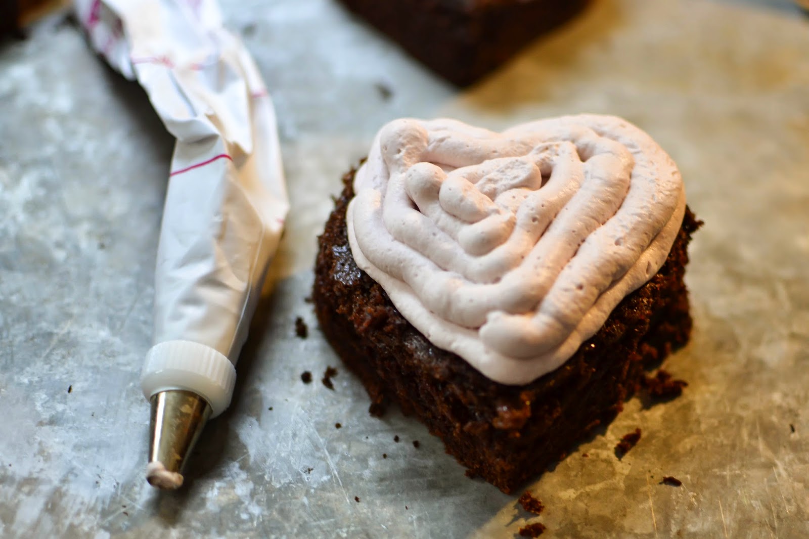 Modern Day Homemaker HeartShaped Chocolate Cake with Raspberry Filling