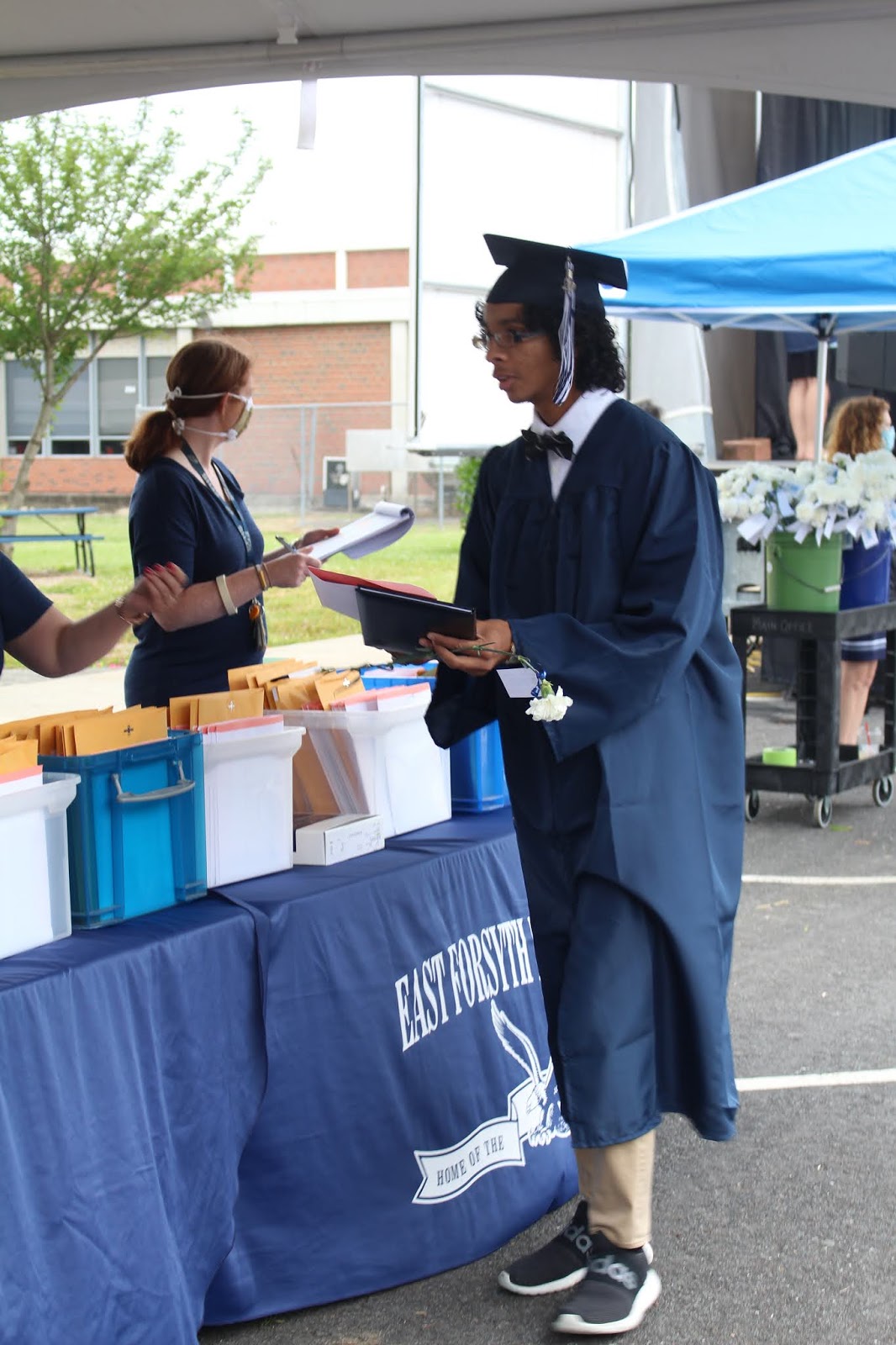 Your Permanent Record DriveThrough Graduation at East Forsyth