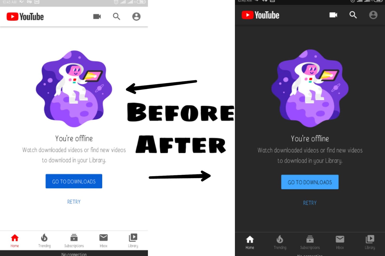 How to turn on dark mode in android Android night mod