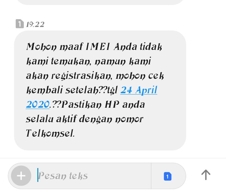 Cara Cek Imei Smartphone Untuk Operator Telkomsel Dan Xl System Impian