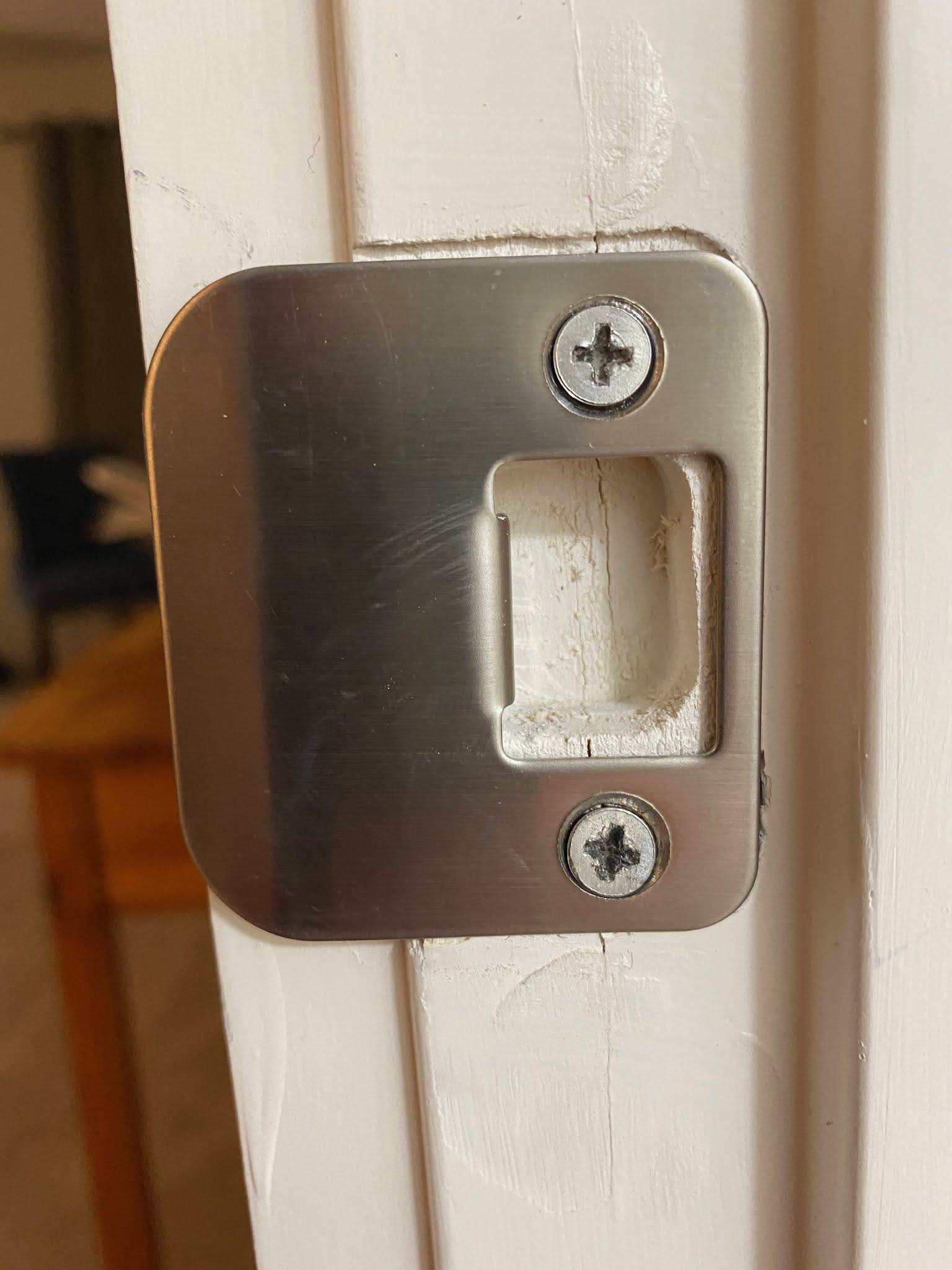 Off On A Tangent Extended Strikes Plates Protect the Edge of Your Door