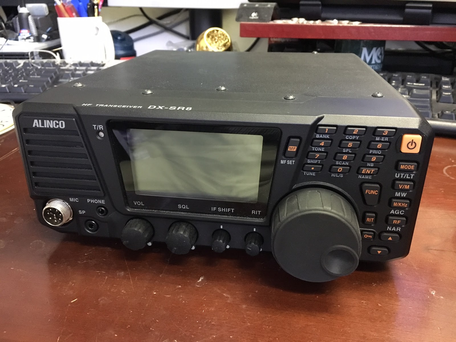 Adding DSP to an Alinco DXSR8T HF Transceiver