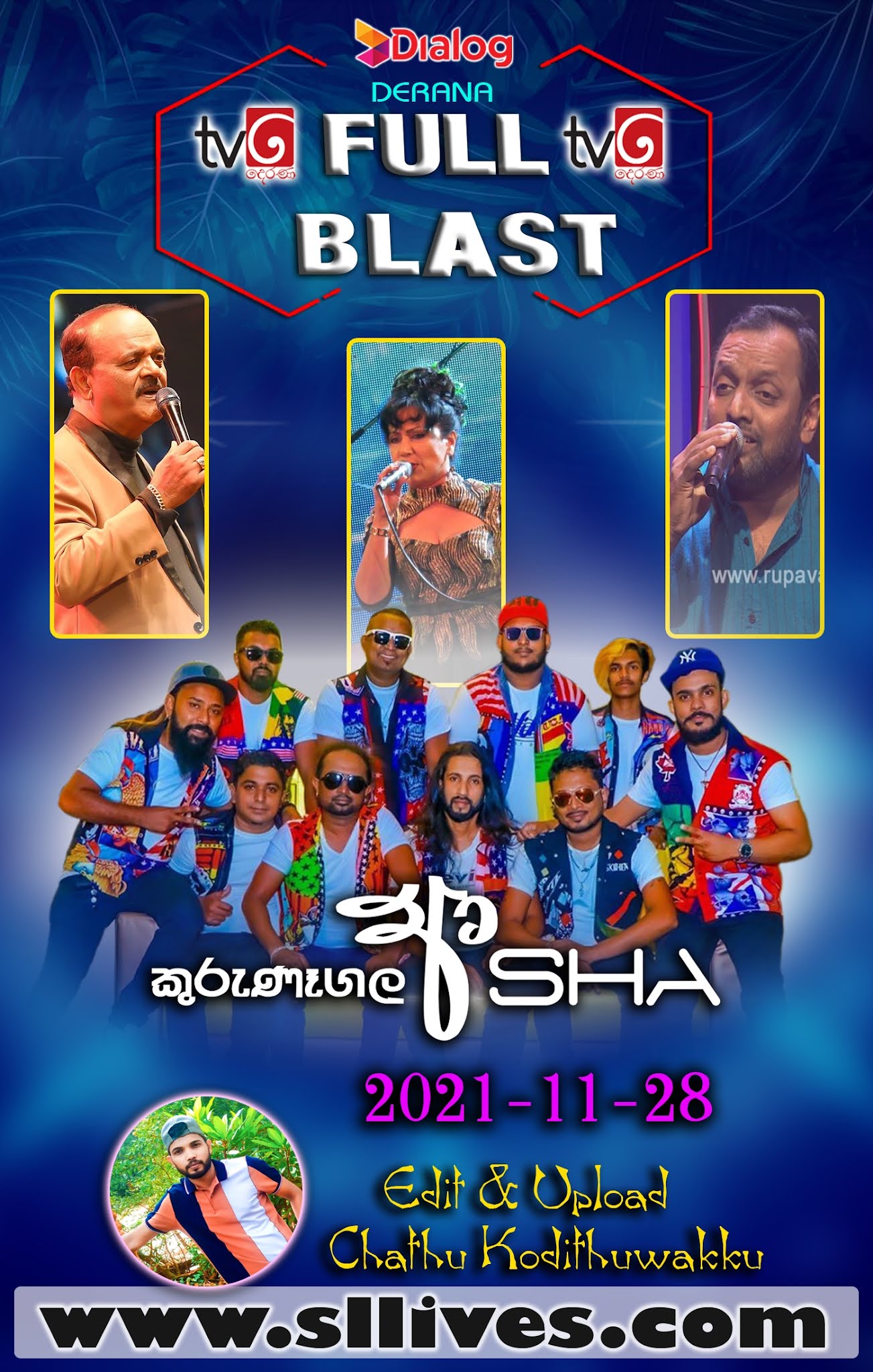 TV DERANA FULL BLAST WITH KURUNEGALA ASHA 20211128