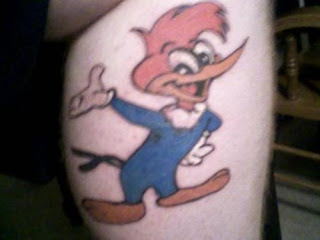 Woody Woodpecker Tattoos