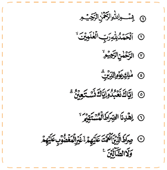 Pesan pokok surat al fatihah ayat 5