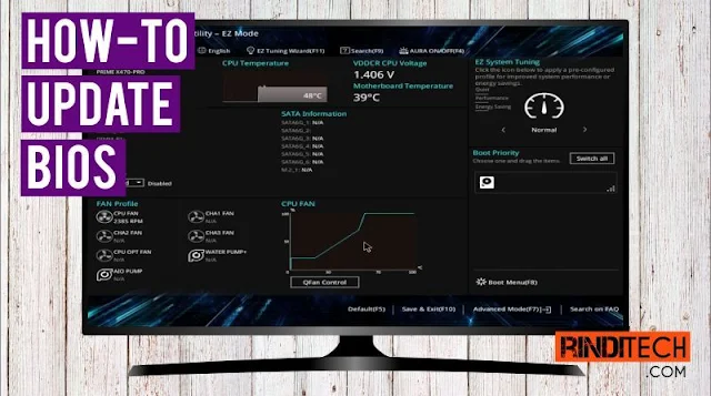 Cara Update BIOS Asus Gigabyte MSI AsRock