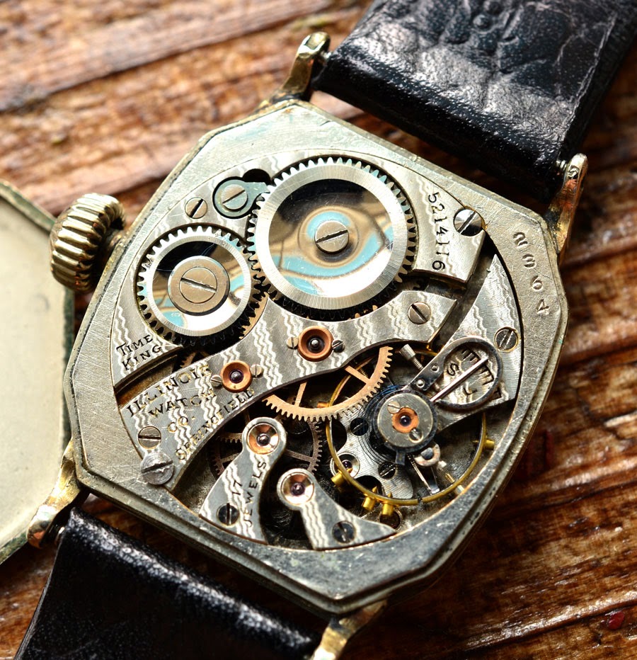 20s30sアンティーク ILLINOIS (イリノイ) TIME KINGオクタゴナル 機械式手巻き腕時計アンティーク時計 | RIP