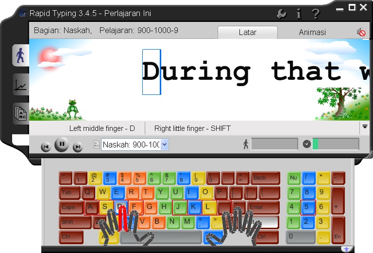 G-Force Net©: Rapid Typing Portable 3