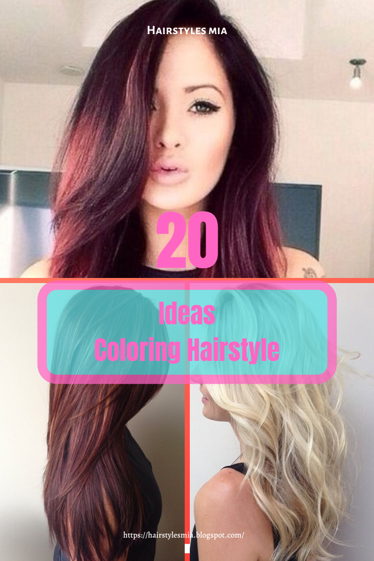 20 Ideas Coloring Hairstyle