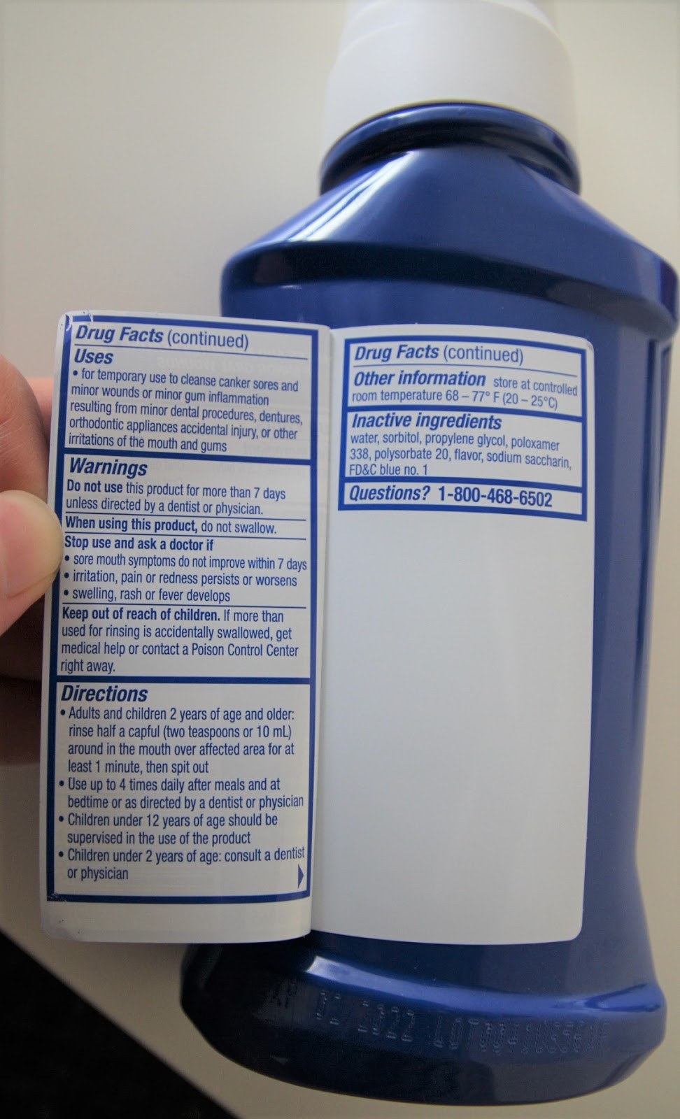 Colgate Peroxyl Mouth Sore Rinse Review