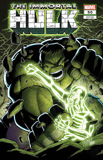 Marvel celebra 'Immortal Hulk' # 50 con ocho portadas de momentos clave.