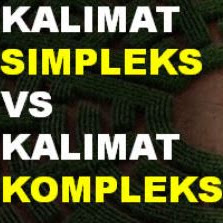 Kalimat kompleks hipotaktik adalah